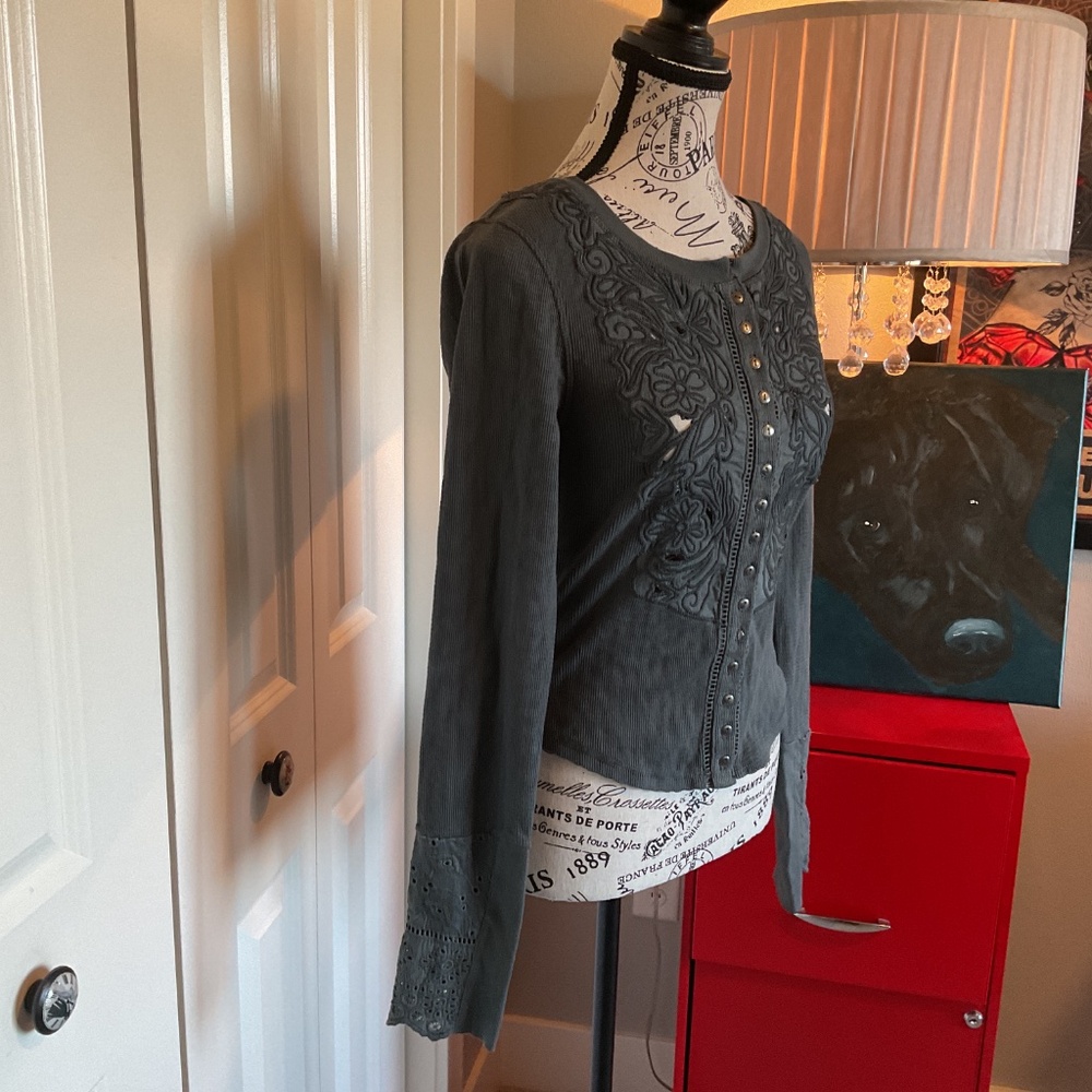 NWOT Sidelines Top by Free People - Picture 6 of 15
